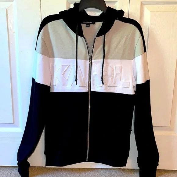 Karl Lagerfeld Hoodie, size XS, NWT - Picture 1 of 8